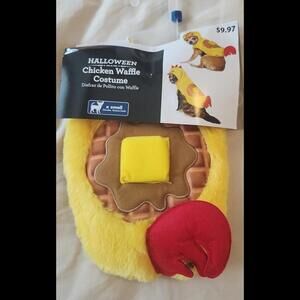 Dog Chicken and waffle‎ costume